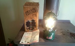 Vintage Coleman 200a700 Made In Usa Dual Fuel Not Kerosene Lantern Lamp Camping
