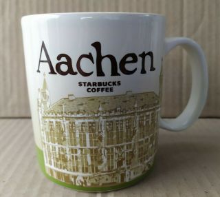 2017 Starbucks Aachen City Mugs 16 Oz