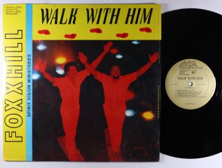 Foxxhill - Walk With Him Lp - Foxxhill Prod.  - Modern Soul Gospel Vg,  Shrink Mp3
