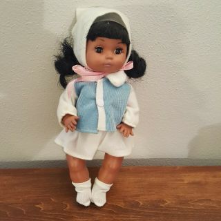 Vintage 1970s Shindana Little Karee Black African American Doll