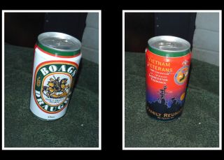 Collectable Old Australian Beer Can,  Boags Draught Vietnam Veterans Reunion 1