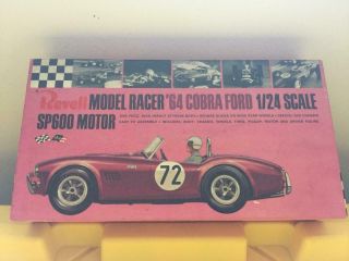 1/24 Scale Vintage Slot Car Racing Kit 1964kb Ferrari 250 Gto Old Stock Mib