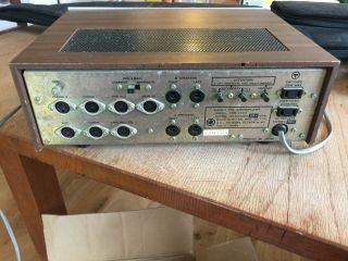 Nikko TRM - 230 Vintage Stereo Amplifier,  Brushed Alumimium 2