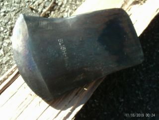 Vintage 3 1/2 Pound Plumb Victory Blish Mize Steel Single Bit Axe Head