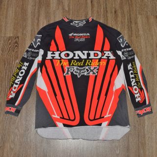 Vintage 1996 Fox Racing Team Honda Motocross Supercross Jersey Medium Mcgrath