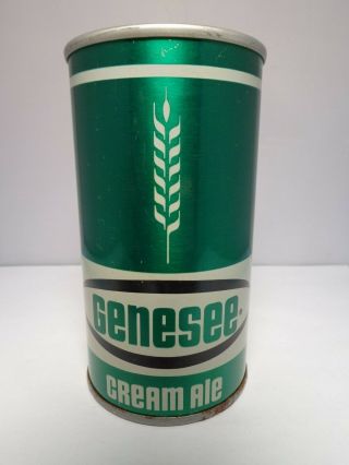 Genesee Cream Ale Straight Steel Push Button Beer Can 67 - 29 - B Lower Case " N "