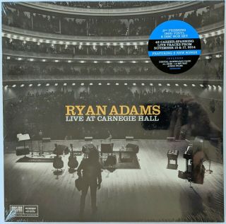 Ryan Adams - Live At Carnegie Hall,  Oop 180g 6lp Box Set.  And Perfect