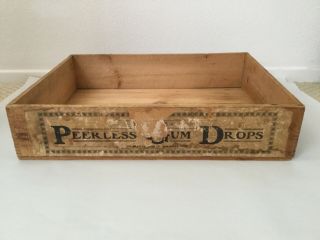 Vintage Wood Crate Box Bradley Smith Candy Co.  Haven Connecticut