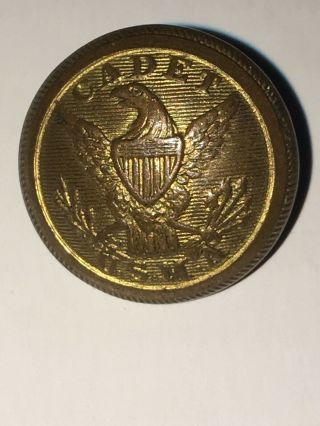 Vintage Cadet U.  S.  M.  A Button Waterbury Scovills 2