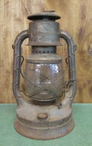 Vintage Dietz Lantern No.  2 D - Lite Usa Made Ny Oil Lantern