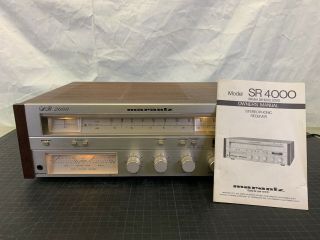 Vintage Marantz Sr 2000 Stereo Am/fm Tuner Receiver