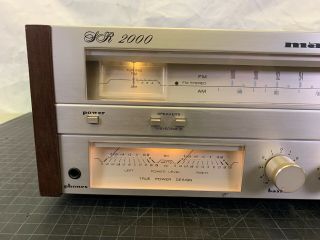 Vintage Marantz SR 2000 Stereo AM/FM Tuner Receiver 2