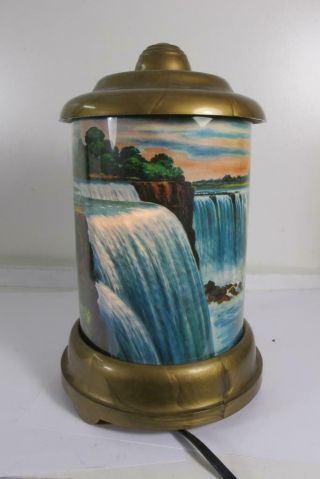 Antique Vintage Econolite Aubrey B.  Leech Motion Lamp Niagara Falls