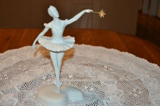 Vintage Edward Marshall Boehm Studio Porcelain Bisque Cinderella Fairy Godmother