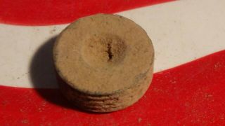 Solid Brass Civil War Fuse Underplug Off Cannonball Neat Relic