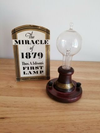 1929 Antique Edison Light Bulb