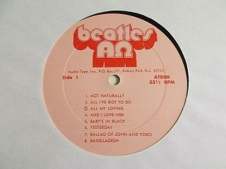 The Beatles Alpha Omega Vol.  1 4 Lp Set 1973 Atrbh Vinyl Record
