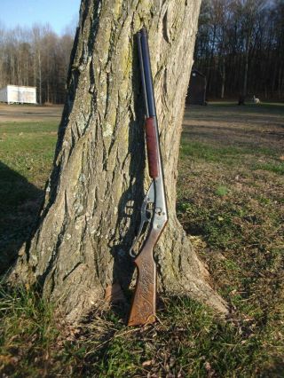 Vintage Daisy " Red Ryder " No.  111 Model 40 Carbine Rifle,  Plymouth Mich.  Usa