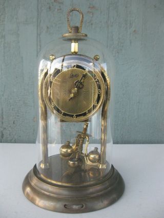 Vintage Small Schatz Germany 400 Day Anniversary Dome Clock