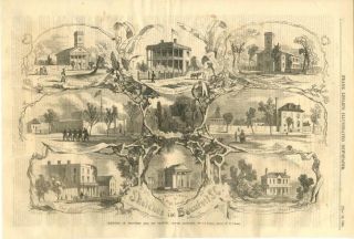 Sketches In Beaufort,  S.  C.  And Vicinity - Civil War - Leslie 