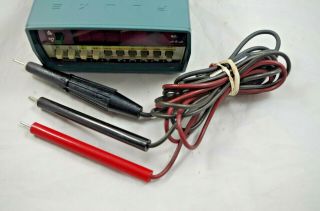 Vintage Fluke 8030A Digital Multimeter WIth Probes and Case 3