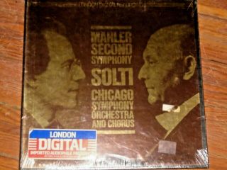 Mahler - Second Symphony - Solti Double Lp Box Set London Digital
