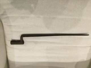 Vintage Civil War Era Socket Bayonet,  Measures 18 7/8 " Trip To Base,  Marked Us