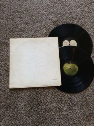 The Beatles - White Album Orig 1968 2 - Lps A2176459 W/2 Photo Inserts Apple