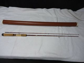 Fenwick Fs 61 Fiberglass Spinning Rod - Made In Usa Spin - Old Stock (r488)