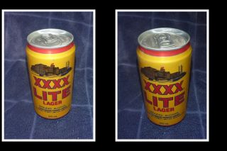 Collectable Old Australian Beer Can,  Castlemaine Xxxx Lite Lager 375ml 3