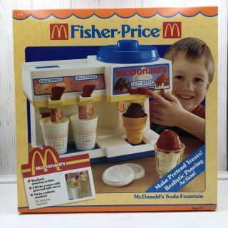 Vintage 1988 Fisher Price Mcdonald 