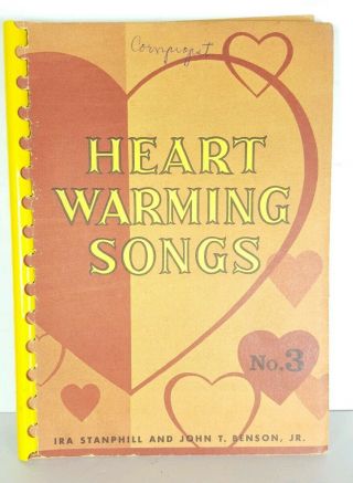 Vintage Songbook Heart Warming Songs No.  3 Ira Stanphill And John T.  Benson.