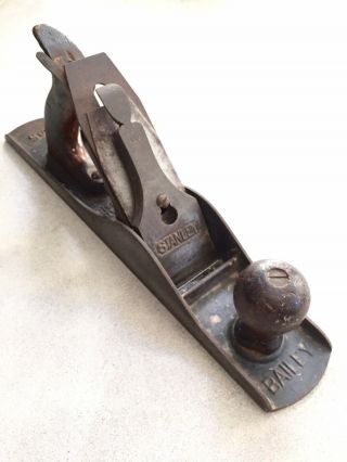Vintage Antique Stanley Bailey No.  5 Type 11 Hand Plane - Corrugated - 1 Date