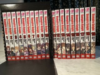 Vampire Knight Manga By Matsuri Hino Volumes 1 - 19 Full Set