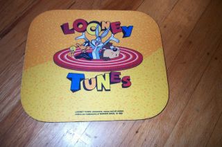 Looney Tunes Collectible Mouse Pad Bugs Daffy Tweety & Taz Warner Bros $5.  00
