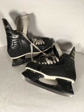 VINTAGE DAOUST 501 Limited Edition ICE HOCKEY SKATES VERY RARE MODEL Sz 7 1/2 3