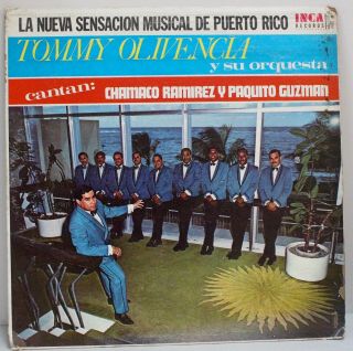 Tommy Olivencia Y Su Orquesta Guaguanco Salsa Inca Lpi1001 Lp Listen