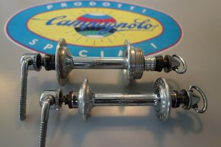 Vintage Campagnolo Gran Sport Steel/alu Hubs 36 H.