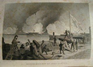 1864 CIVIL WAR HISTORY Military UNION CONFEDERATE Lincoln Grant ARMY NAVY Plates 2