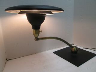 Vintage Mid Century Modern Cantilevered Desk Lamp By Sight Light Corp Mg Wheeler