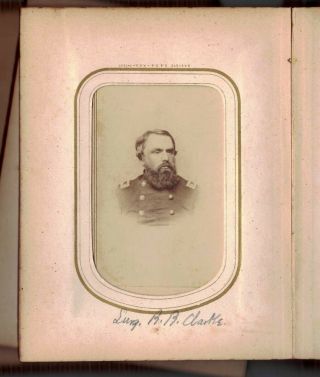 Vtg.  Civil War Union Soldier R B Clarke 34th Regiment Massachusetts Infantry