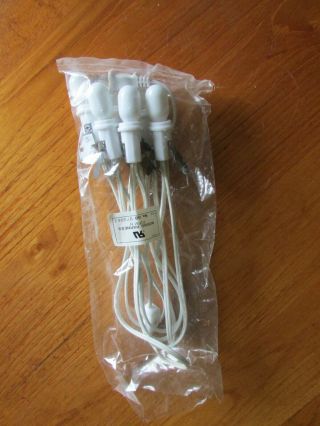 Dept 56 Christmas Village Light Cord 6 Sockets W Bulbs Wiring Harness Form N