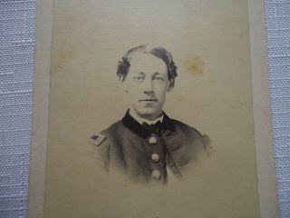 Civil War CDV Photograph - LIEUTENANT FAXON AIDE - DE - CAMP OF GEN.  GEORGE W.  GETTY 2