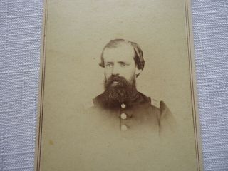 Civil War CDV Photograph - CAPTAIN JORDAN? GEN.  GEORGE WASHINTON GETTY ' S A.  A.  GEN 2