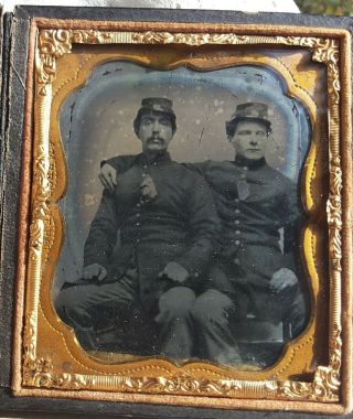 6th.  P.  Civil War Soldier Ambrotype Image