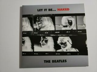 Beatles - Let It Be.  Naked - 2003 Uk Import Lp W/bonus 7 " Disc - Near