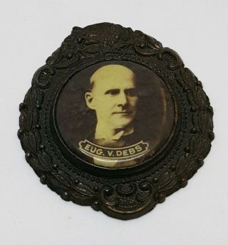 Rare: Eugene V.  Debs Medallion? Medal Or Political Badge Unknown Date