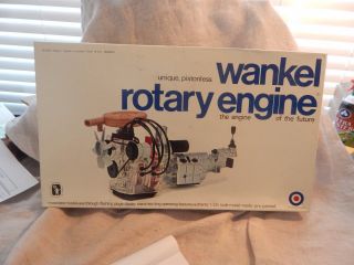 Vintage Wankel Rotary Engine Model Kit 1/5 Scale Mazda