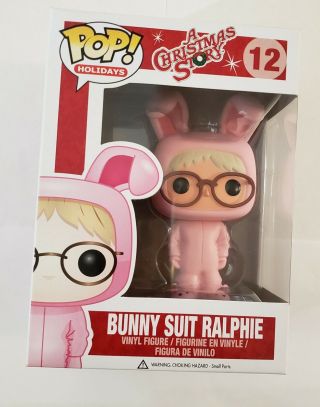 Funko Pop Bunny Suit Ralphie 12 From A Christmas Story Holidays