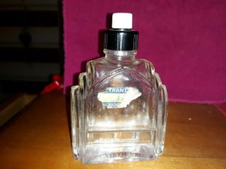 Vintage glass holy water bottle 3